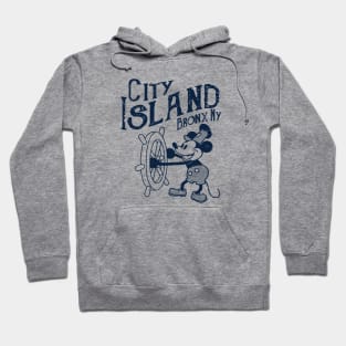 Steamboat Willie - City Island Bronx NY Hoodie